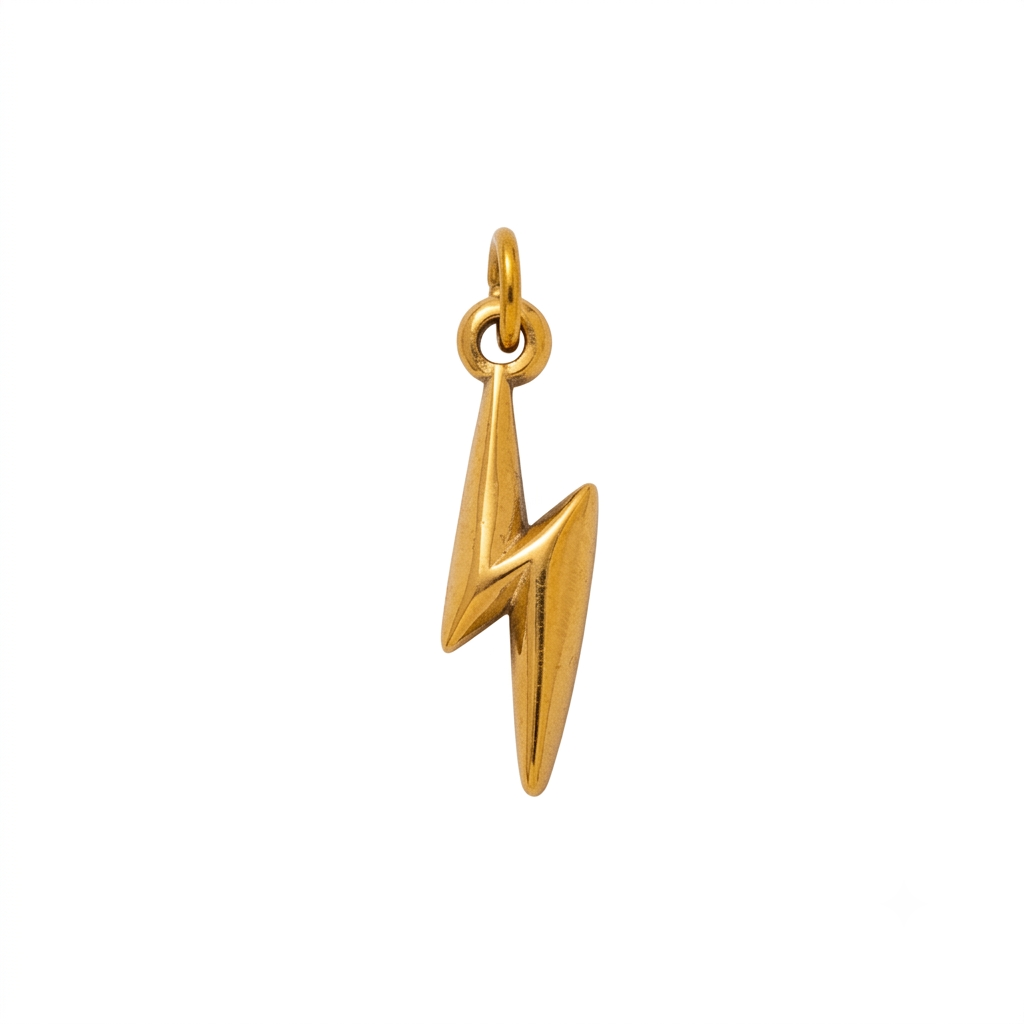 CHARM.43 Charm de rayito dorado