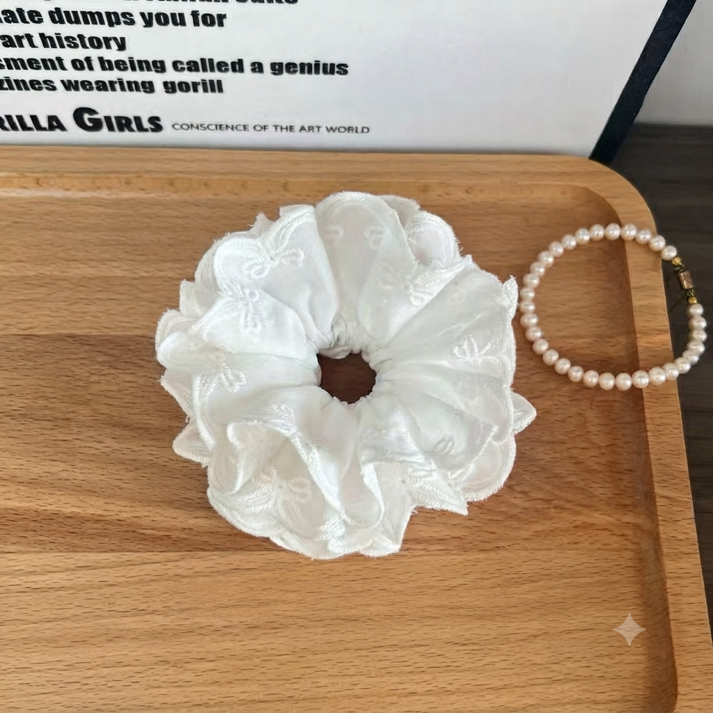 SCRUN.2 Scrunchie blanco