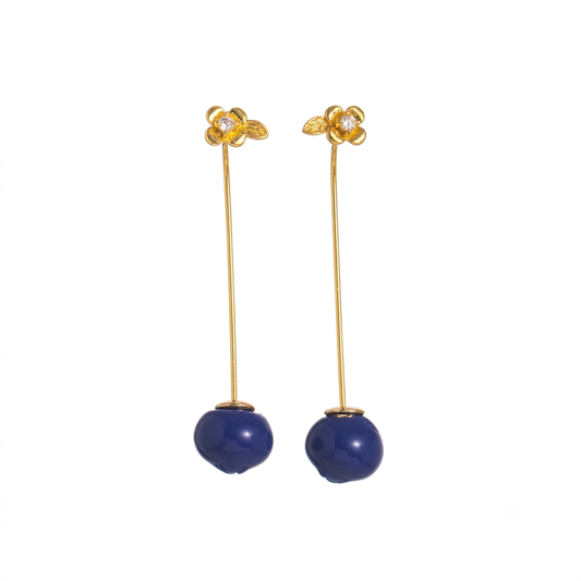 INOX.1 Aretes blue berry