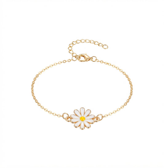 Fantasía fina PUL.60 Pulsera de margarita