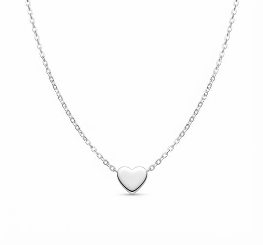 Fantasía fina CO.79 Collar de mini corazón