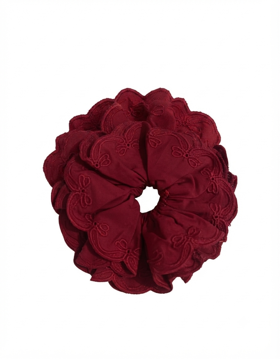 SCRUN.3 Scrunchie vino