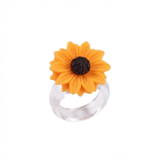 Fantasía fina ANI.62 Anillo de girasol