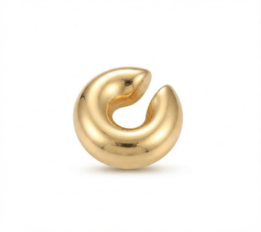 Fantasía fina ARE.143 Hoop dorado liso
