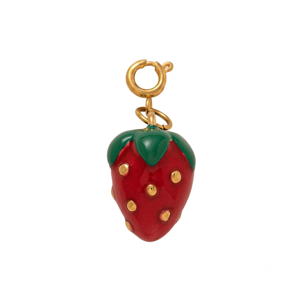 CHARM.38 Charm de fresa