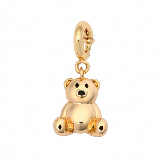 CHARM.51 Charm de osito dorado
