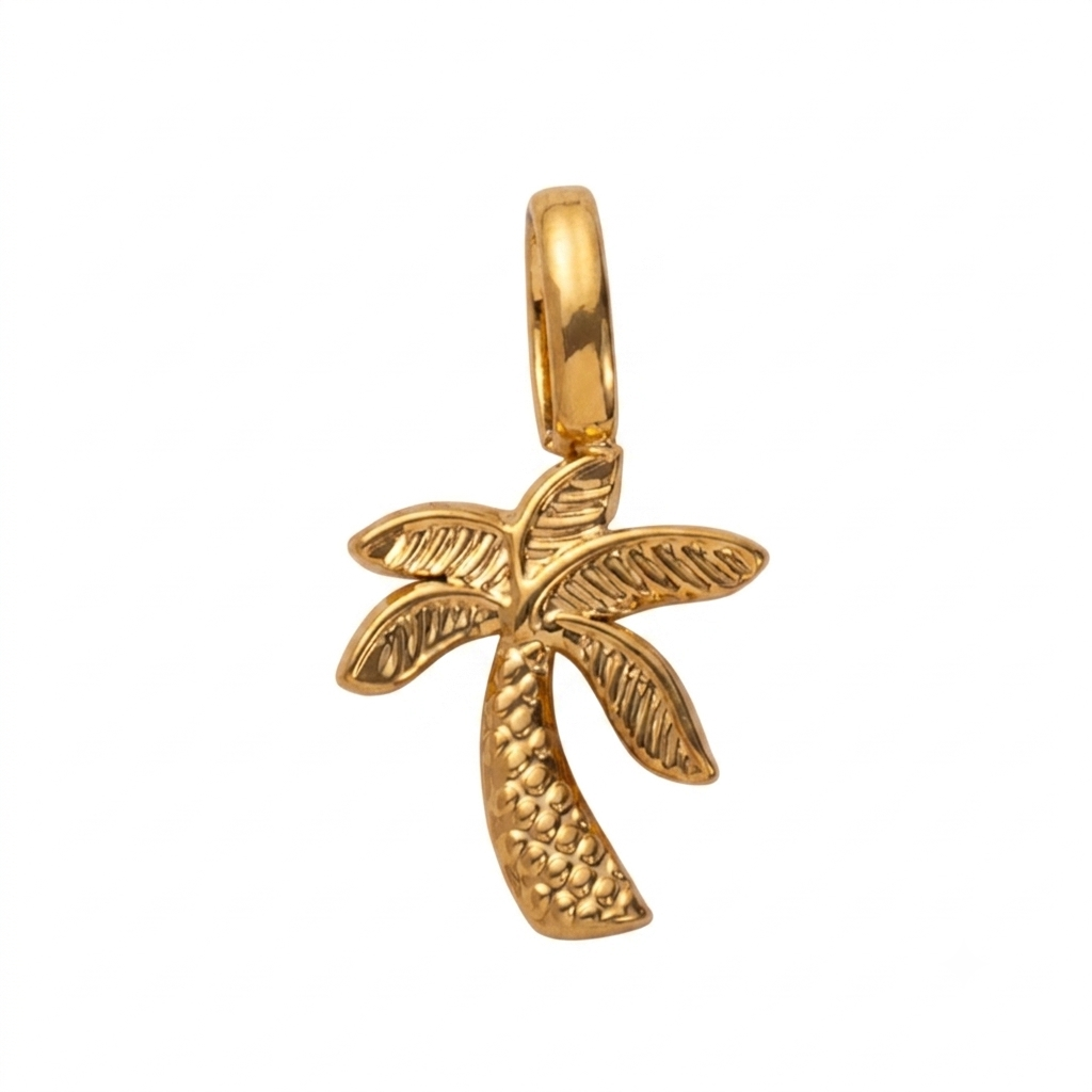CHAM.53 CHarm palmera dorada