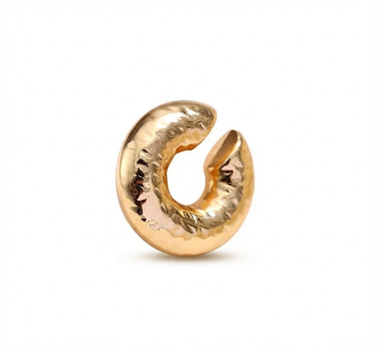 Fantasía fina ARE.141 Hoop dorado con textura