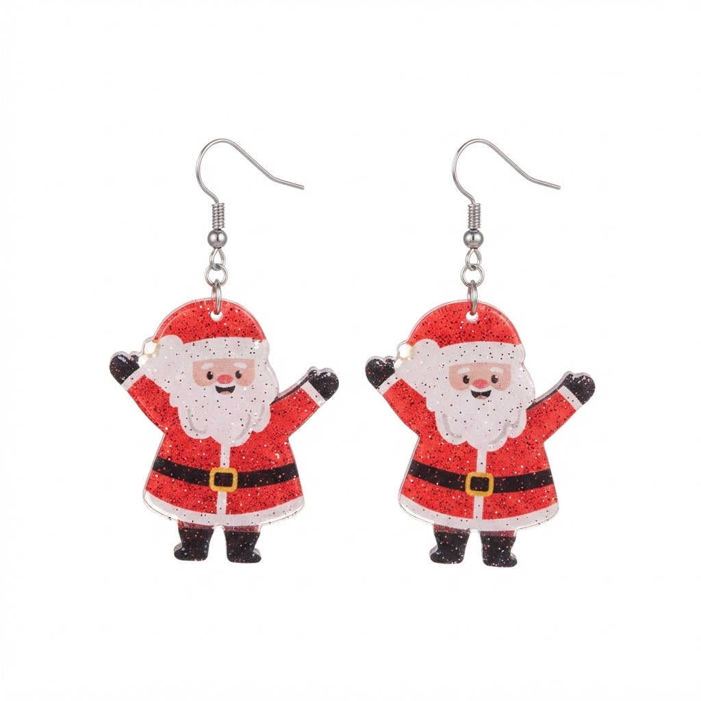 Acrílico NAV.10 Aretes de Santa Claus