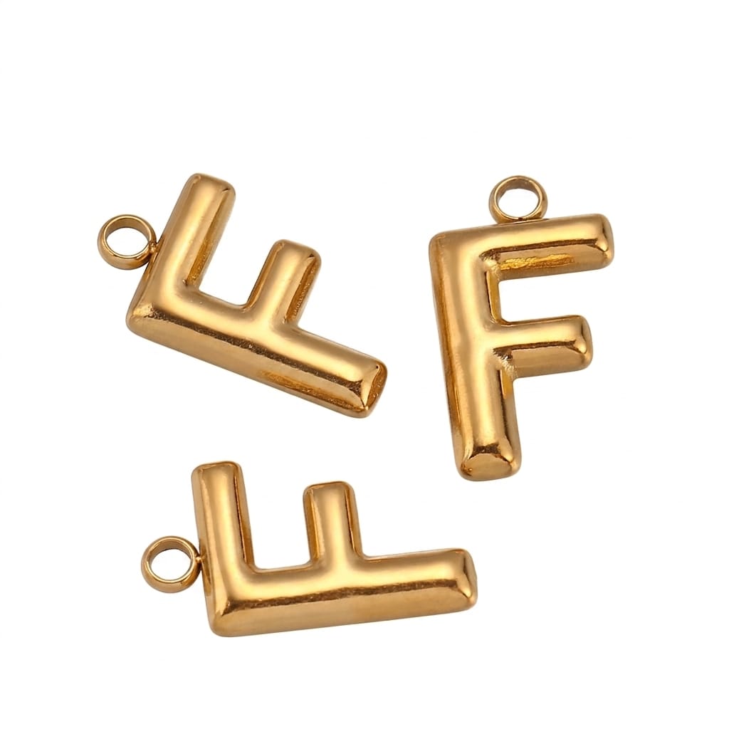 CHARM.82 Charm de letra F