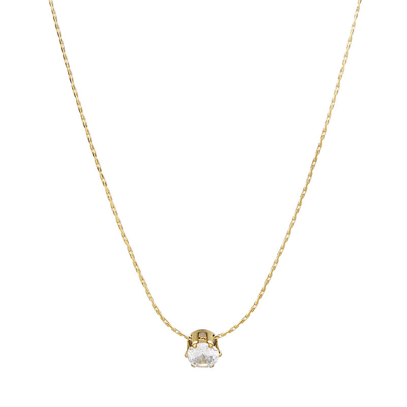 Baño de oro 18k.197 Cadenita de diamante dorada